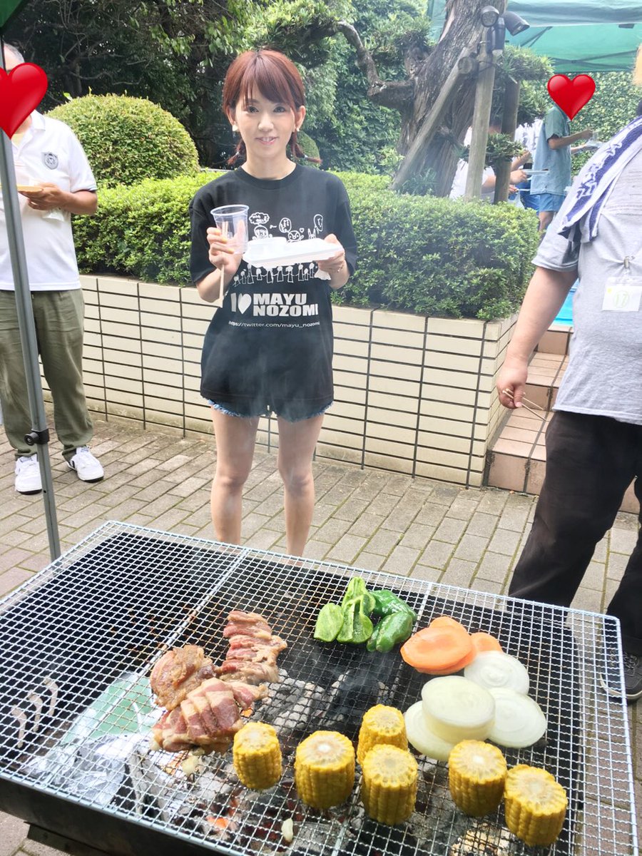 AV女優「希美まゆ」がファンとやったBBQオフ会の模様を激写！